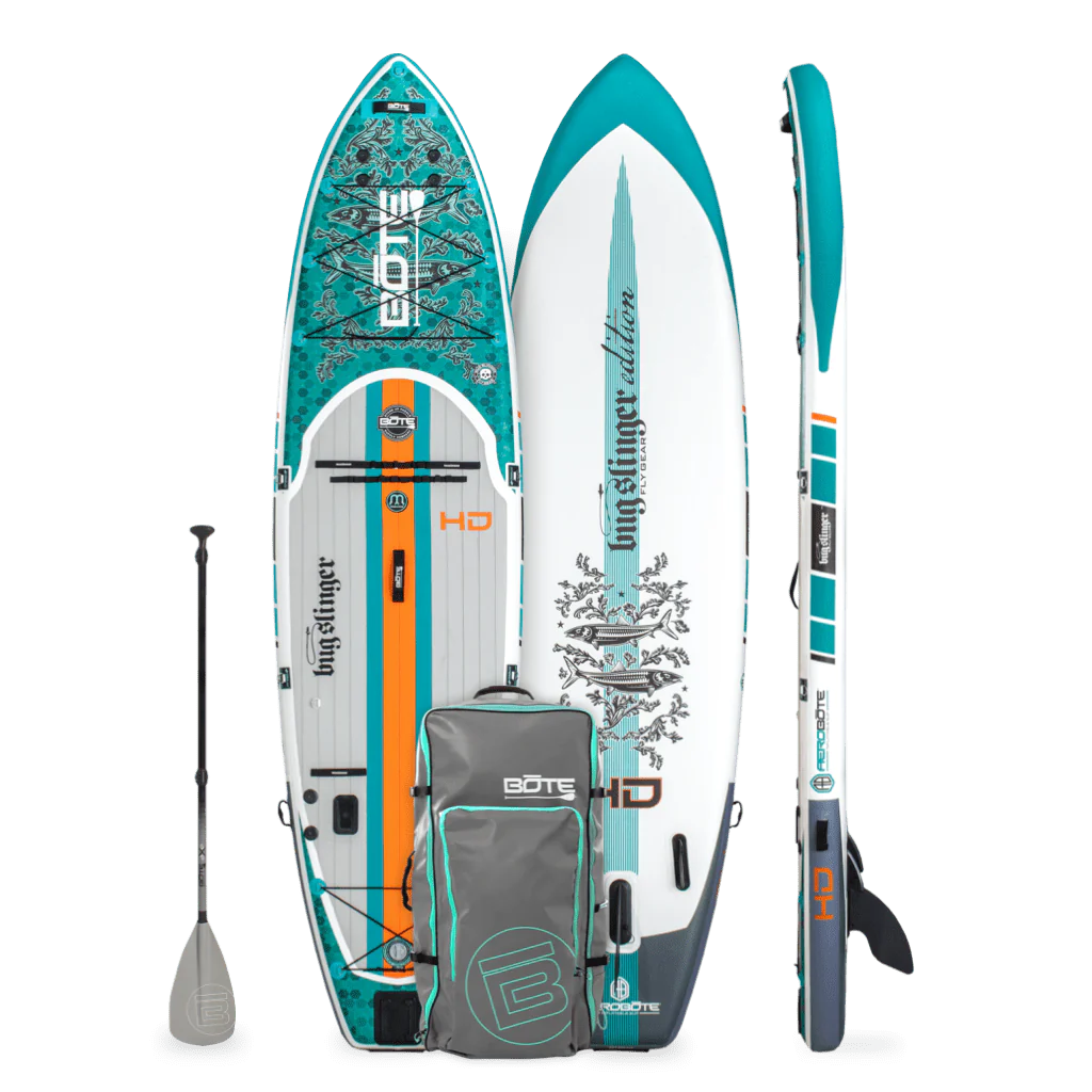 HD Aero 11′6″ Bug Slinger™ Bonefish Inflatable Paddle Board